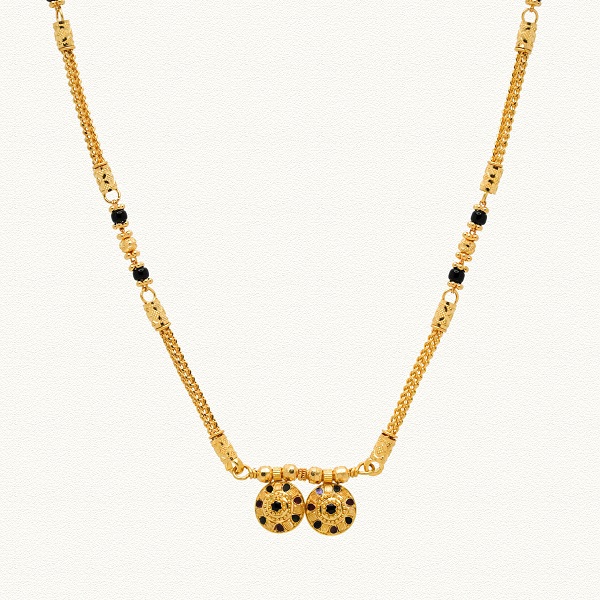GOLD ANTIQUE LONG GANTHAN - GAN52771
