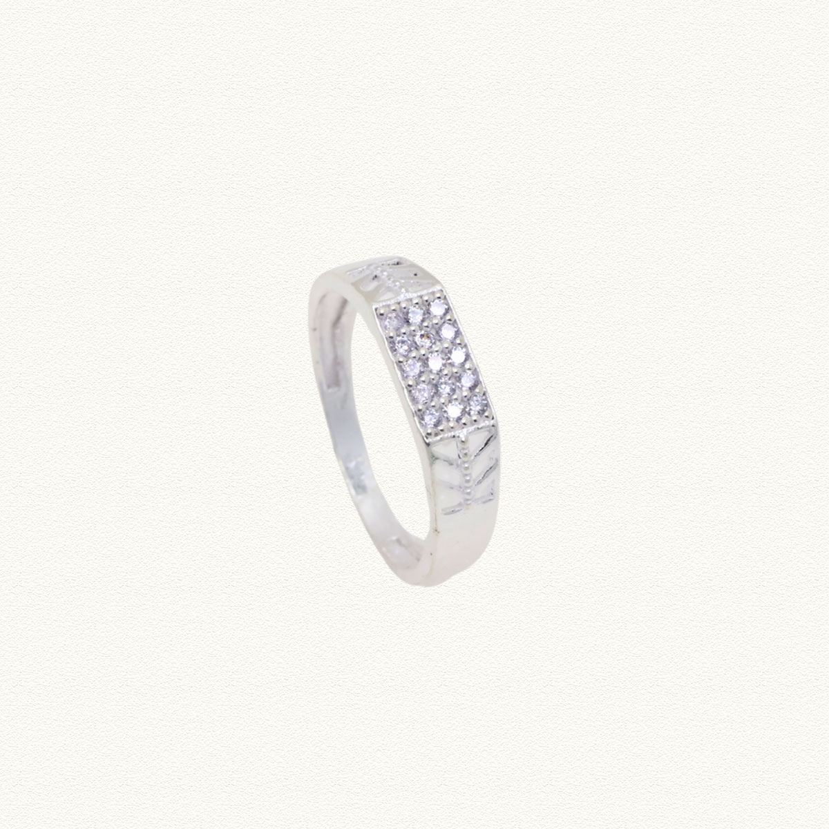 S STONE CASTING GENTS RING - JA71628