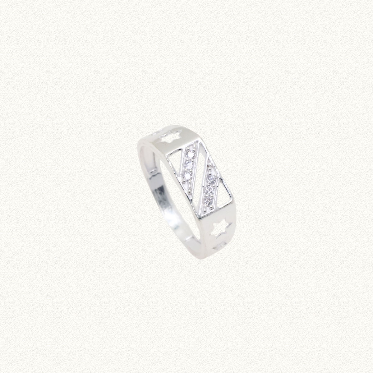 S STONE CASTING LADIES RING - JA71703